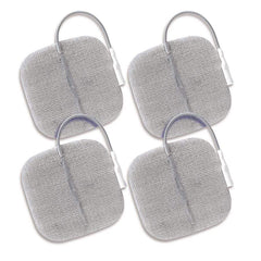 Pals Platinum Electrodes Self Adhesive, Stainless Steel Knit Cloth Top Suitable For All Fes Applications - image 2