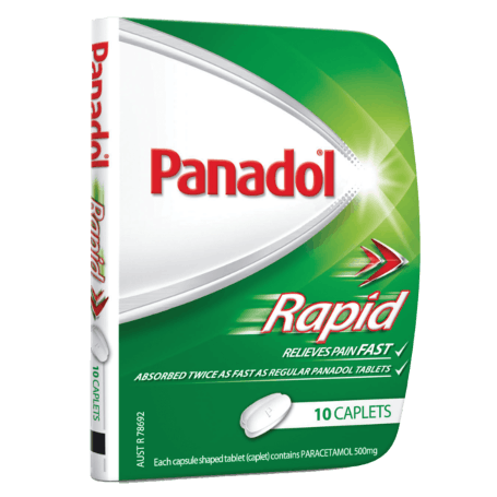 Panadol Rapid HandiPak 10 issues,panadol handipak,panadol rapid