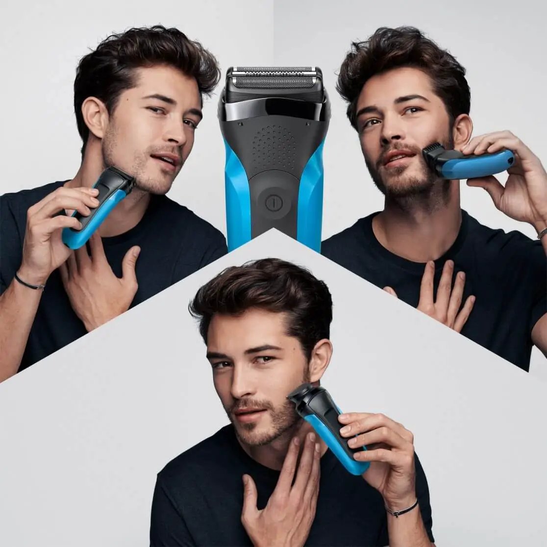 Braun 310BT – Wet & Dry Shaver & Beard Trimmer Braun 310BT,Braun 310BT Shaver,Braun M30 Shaver,Braun S3 310s Wet & Dry shaver,Braun Shaver,Braun’s MobileShave,Electric Razors,Foil Shaver,Mobile Foil Shaver,Mobile Shaver,Razors,Shaver,Wet & Dry shaver
