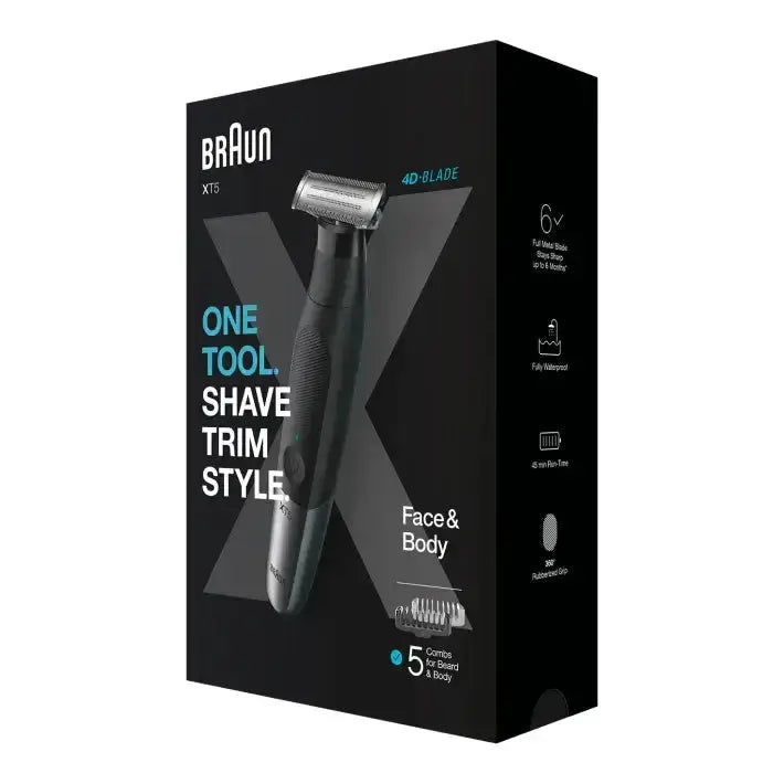 Braun XT5100 Hybrid Trimmer Face & Body with 4D-flex blade Braun 310BT,Braun 310BT Shaver,Braun M30 Shaver,Braun S3 310s Wet & Dry shaver,Braun Shaver,Braun’s MobileShave,Electric Razors,Eletric Razor,Foil Shaver,Mobile Foil Shaver,Mobile Shaver,Razors,Re