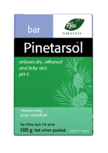 Ego Pinetarsol Bar 100gm dry skin,eczema,ego,issues,itchy,pinetarsol,pinetarsol bar