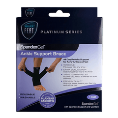 Neat feat Platinum Series Spandex Gel Ankle Support Brace - DominionRoadPharmacy