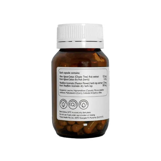 Therapure My PMS Support Supports Mood And Comfort Herbal Supplement 60 Vege Caps