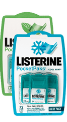 LISTERINE Pocketpaks 72 Cool Mint - DominionRoadPharmacy