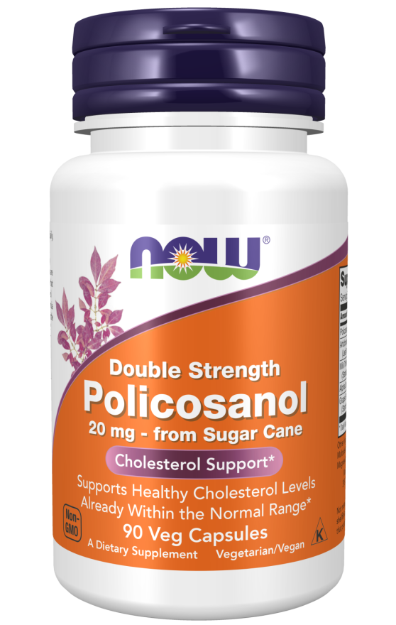 now Policosanol Double Strength 90 mg Veg Capsules cholesrtrol,google,issues,Now,now Policosanol,Now Products,Now suppl,Now supplements,Now Vitamins