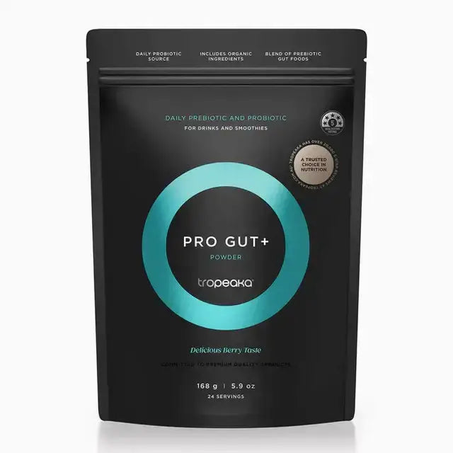 Tropeaka Pro Gut+ (84g) antioxidant Digestion gallbladder liver function,bloating,bowel cleanse,bowel health,bowel motion,Bowel regularity,bowel support,Categories: Bowel & Digestive,constipation,decrease constipation,Delicious berry taste,Detoxification