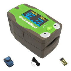 ChoiceMMed Finger Pulse Oximeter Child Lightweight And Easy To Use For Home Health Monitoring
