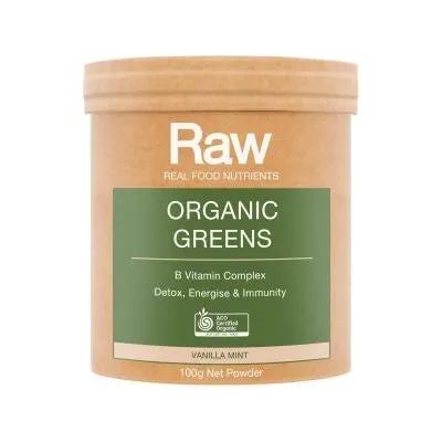 RAW Organic Greens - Vanilla Mint 100g