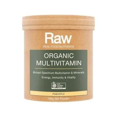 RAW Organic Multivitamin - Pineapple 100g