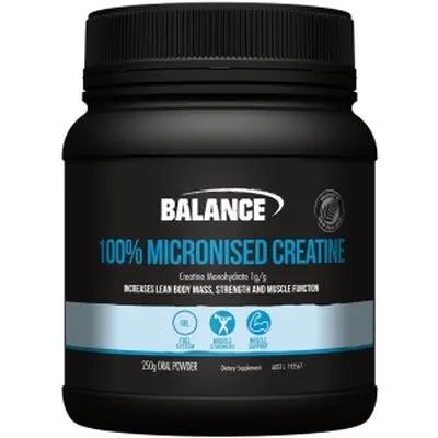 Balance 100% Pure Micronised Creatine 200g