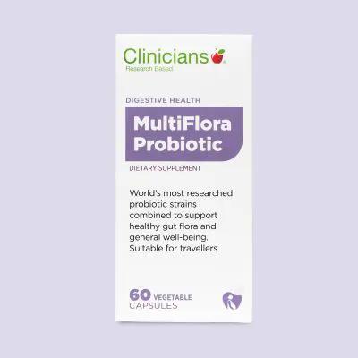 Clinicians MultiFlora Probiotic 60 VegeCaps