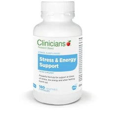 Clinicians Stress & Energy Support 180 VegeCaps