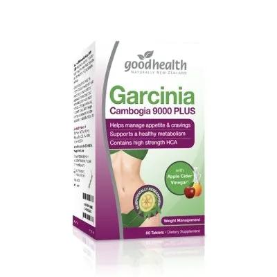 Good Health Garcinia Cambogia 9000 plus ACV 60 tabs