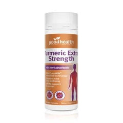 Good Health Turmeric Extra Strength Veg Capsules Total Body Support Dietary Supplement
