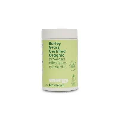 Lifestream Barley Grass Certified Organic 250 Gm Provides Alkalising Nutrients Herbal Supplement