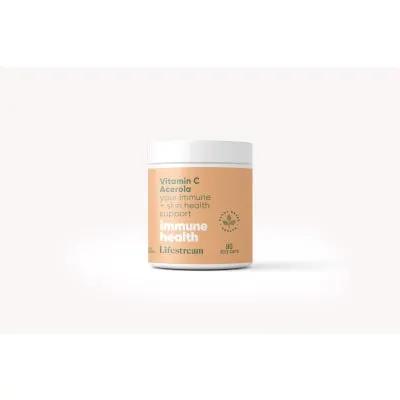 Lifestream Vitamin C Acerola Vege Caps Immune Support Vitamin C Supplement (60 Vege Caps)