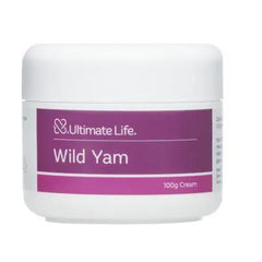 Ultimate Life Wild Yam Cream Supports Hormonal Balance and PMS Relief Cream 100g