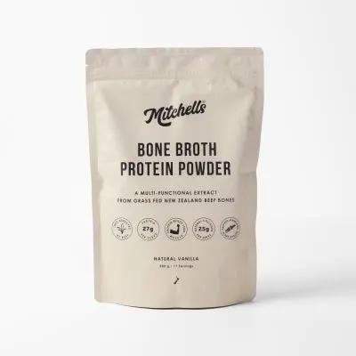 Mitchells Bone Broth Protein Vanilla 500g powder product image