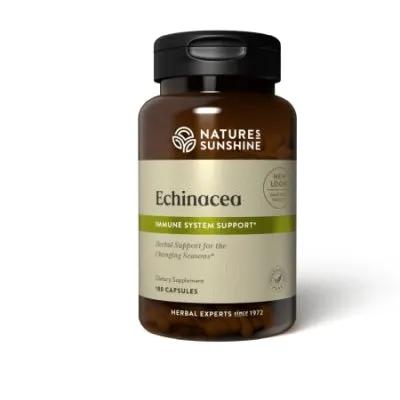 Natures Sunshine Echinacea Purpurea 180 Capsules