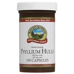 Natures Sunshine Psyllium Hulls Capsules 100 Capsules