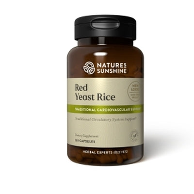 Natures Sunshine Red Yeast Rice Chol Support Supplement 120 Caps