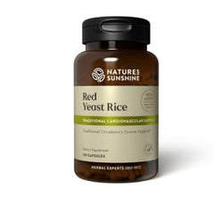 Natures Sunshine Red Yeast Rice Chol Support Supplement 120 Caps