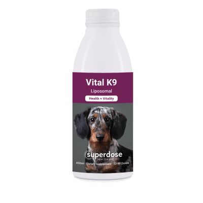 Liposomal Vital K9 450ml PA Health pain relief and rehabilitation product