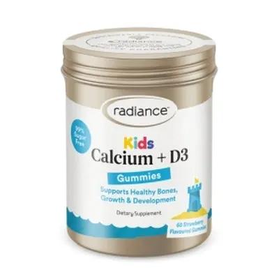 Radiance Kids Gummies Calcium D3 60 gummies