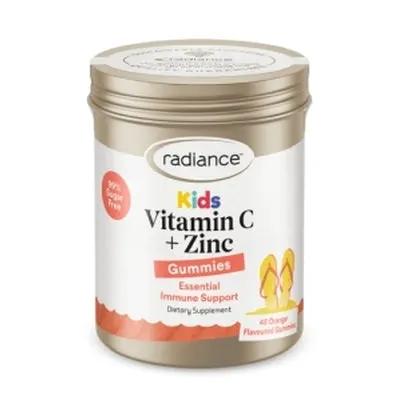 Radiance Kids Gummies Vit C & Zinc 45 gummies