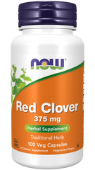 now Red Clover 375 mg Veg Capsules 100 issues,Now Products,Now supplements,Now Vitamins