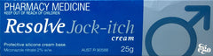 Resolve Jock Itch Cream 25g for Effective Relief antifungal cream,athlete's foot treatment,jock itch cream,optimized,skin irritation relief
