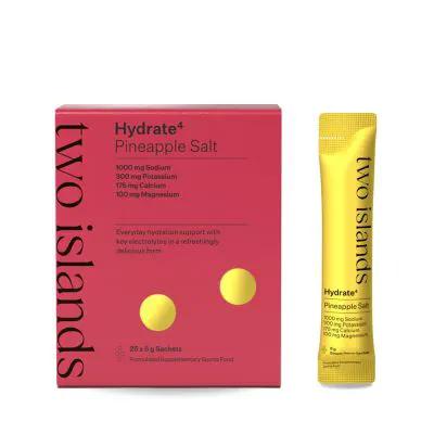 two islands Hydrate4 Pineapple Salt 25 x 6g sachets