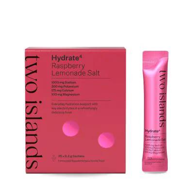 two islands Hydrate4 Raspberry Lemonade Salt 25 x 6g sachets
