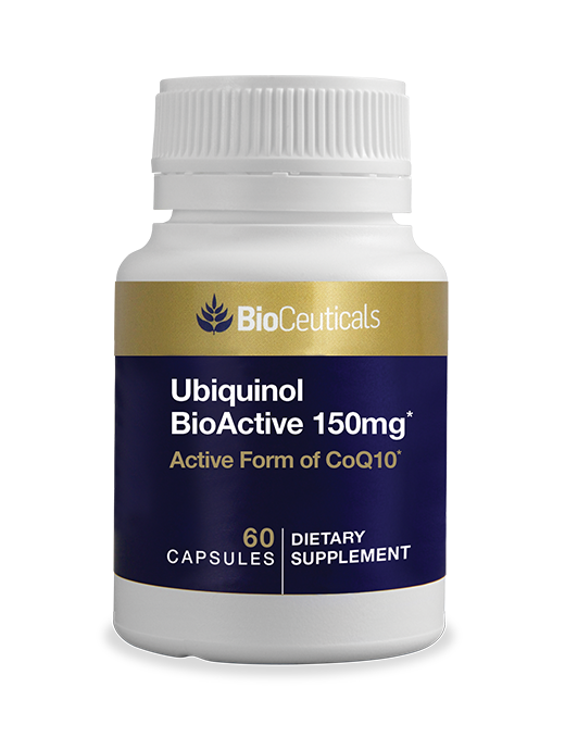 Bioceuticals Ubiquinol BioActive 150mg Supporting Cardiovascular System Health An anti-inflammatory and powerful antioxidant.,bioceuticals,google,high strength antioxidant,issues,powerful antioxidant,Ubiquinol BioActive 150mg Supporting Cardiovascular Sys
