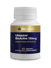 Bioceuticals Ubiquinol BioActive 150mg Supporting Cardiovascular System Health An anti-inflammatory and powerful antioxidant.,bioceuticals,google,high strength antioxidant,issues,powerful antioxidant,Ubiquinol BioActive 150mg Supporting Cardiovascular Sys