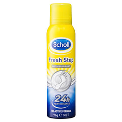 Scholl Fresh Step Anti-Perspirant Foot Spray antiperspirant foot spray,Clear gel,designed not to slip in shoe,discreet design,Feet Cushions,Feet Heel Cushions,Fits comfortably,Fits comfortably in Shoes,foot odour spray,foot spray odour,GelActiv technology