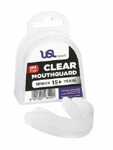 USL Sport Clear Mouthguard Senior 15+ Years issues,mouth guard,USL Sport Clear Mouth guard Senior