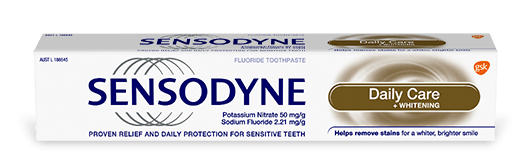 Sensodyne Daily Care + Whitening toothpaste 110gm issues,sensodyne