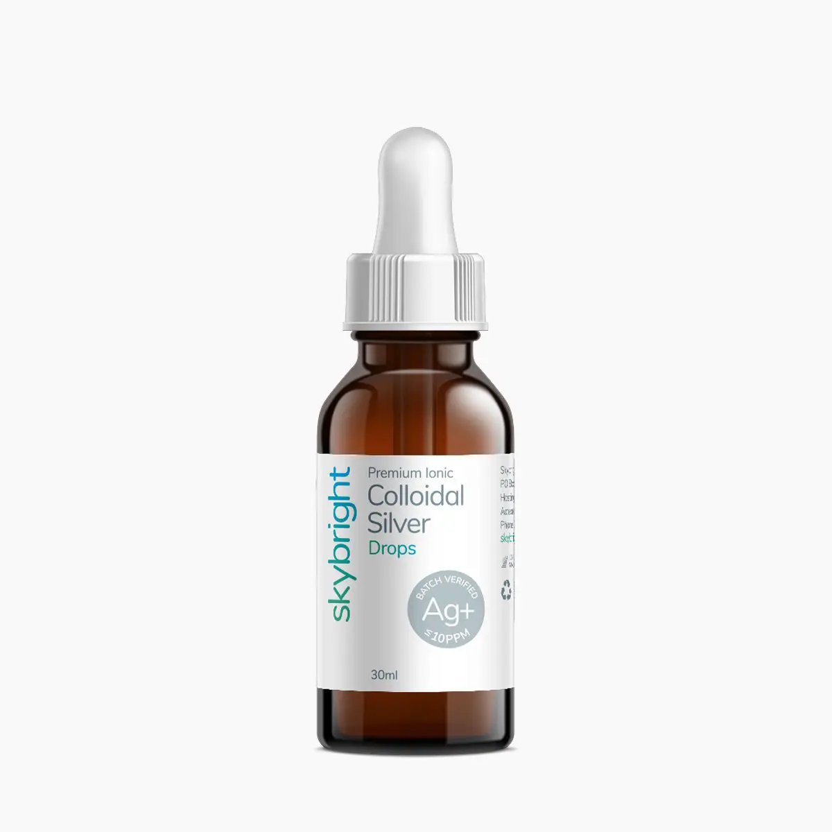 Skybright Colloidal Silver Drops 30ml issues,sky bright colloidal silver