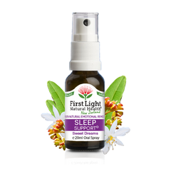 First Light Sleep Support Flower Essence Oral Spray 20ml – Natural Restful Sleep Remedy