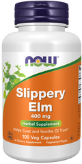 now Slippery Elm 400 mg 100 Veg Capsules issues,Now Products,Now supplements,Now Vitamins