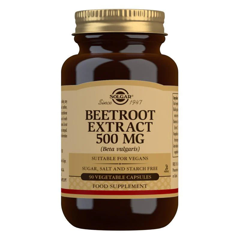 Solgar Beetroot Extract 500mg Vegetable 90 Capsules