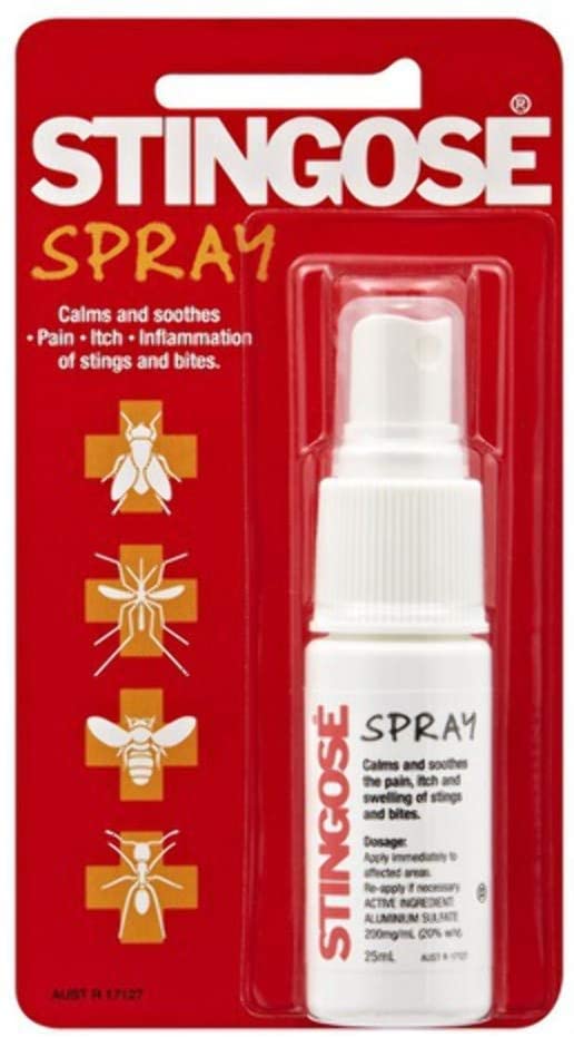 Stingose Pump Spray 25ml bites,issues,itchy bites,nettle rash,rash,rashes,stingose,stings