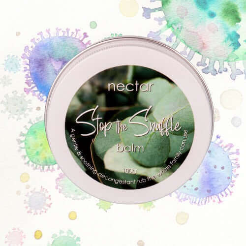 Nectar Stop the Snuffle Gentle Decongestant Rub 100g allergy eyes,Brain & Cognition Cardiovascular Eye Health,Congestion Rub,Decongestant Rub,dry eye,dry eyes,eye,eye care,eye drops,eye health,eye lash,Eye-catching fabrics,eye-watering,eyelash,Gentle Deco