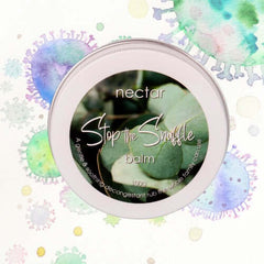 Nectar Stop the Snuffle Gentle Decongestant Rub 100g allergy eyes,Brain & Cognition Cardiovascular Eye Health,Congestion Rub,Decongestant Rub,dry eye,dry eyes,eye,eye care,eye drops,eye health,eye lash,Eye-catching fabrics,eye-watering,eyelash,Gentle Deco