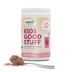 Nuzest Kids Good Stuff 225gm Strawberry bioglan for kids,centrum for kids,cheaper than bargain chemist,cheaper than chemist warehouse,cheaper than HEALTH NZ,cheaper than Net Pharmacy,cheaper than NZ HEALTHSTORE,cheaper than pharmacy direct,cheaper than TH