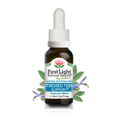 First Light Stressed Teens Support Flower Essence Oral Drops 20ml