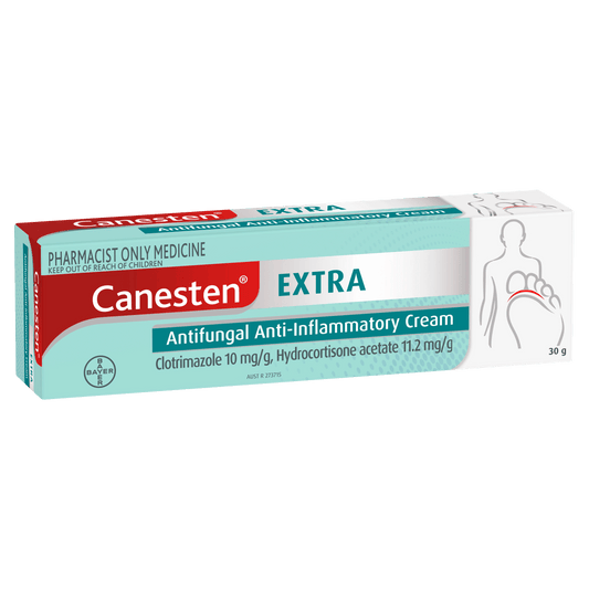 Canesten Extra Clotrimazole and Hydrocortisone Cream 30gm expiry 10/23