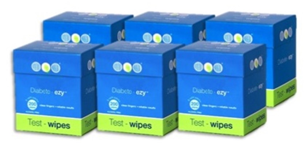 Diabete-Ezy Test Wipes Refill 8x25