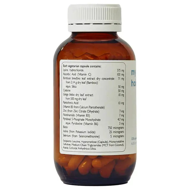 TheraPure My Hair Supports Hair Strength And Healthy Growth Hair Growth Supplement (120 Veg Caps)